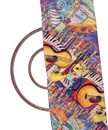 Multi Colour Object Digital Printed Pure Muslin Fabric